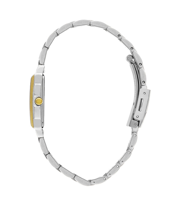 Lee Cooper LC07940.270 Quartz Women Super Metal Case Metal Band Green Dail Watch - Zamana.pk