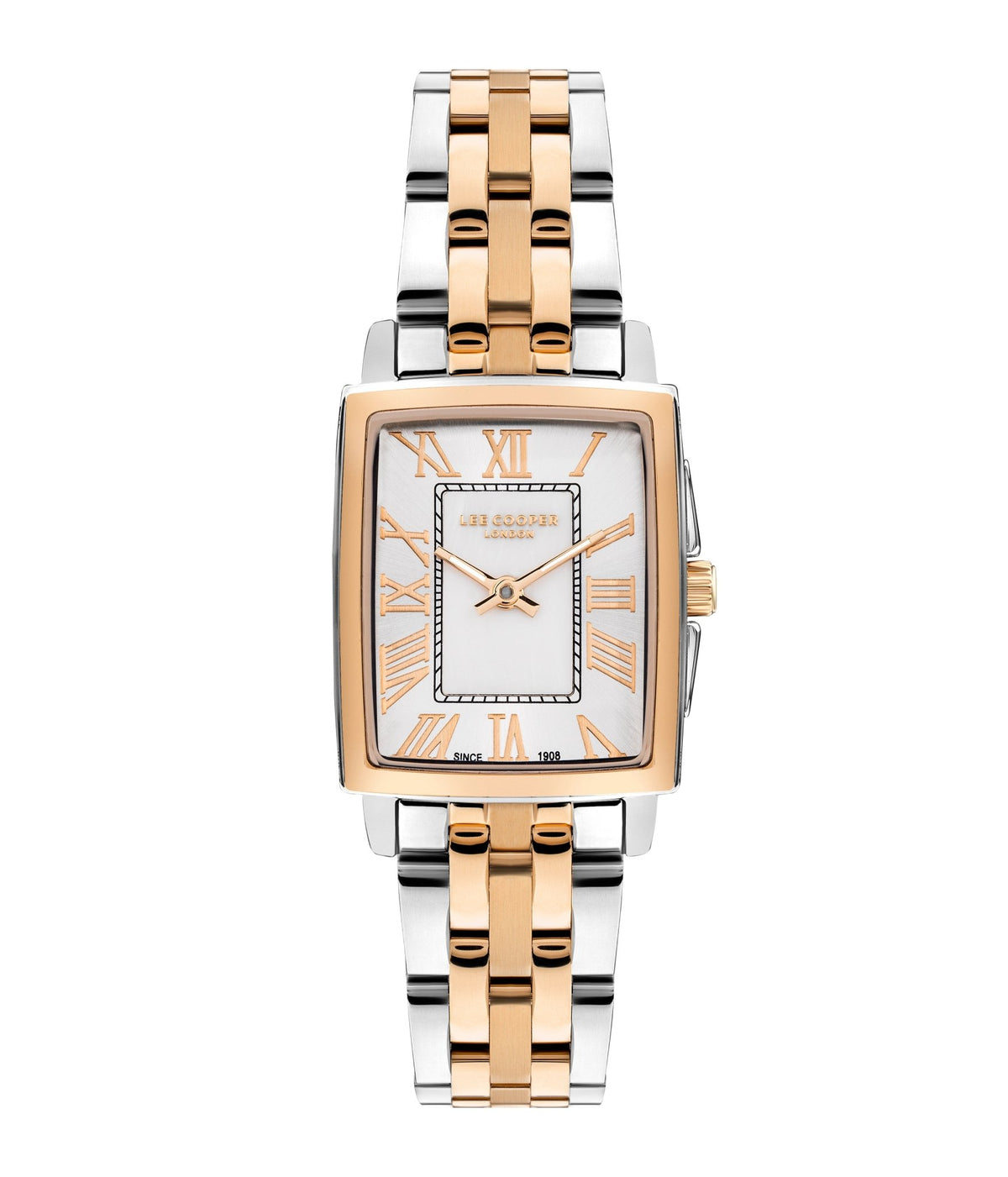 Lee Cooper LC07940.530 Quartz Women Super Metal Case Metal Band Silver Dail Watch - Zamana.pk