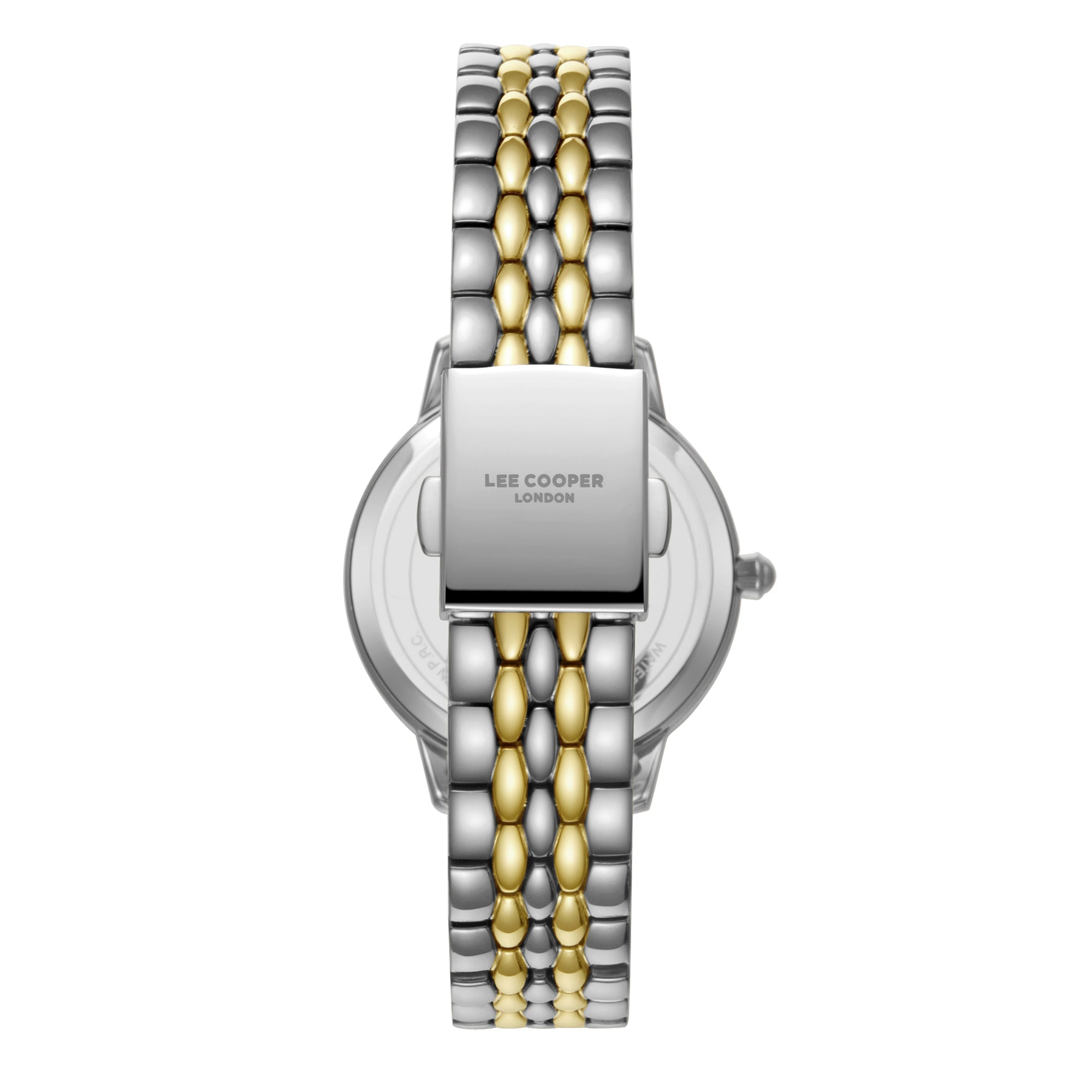 Lee Cooper LC07941.220 Quartz Women Super Metal Case Metal Band White Mop Dail Watch - Zamana.pk