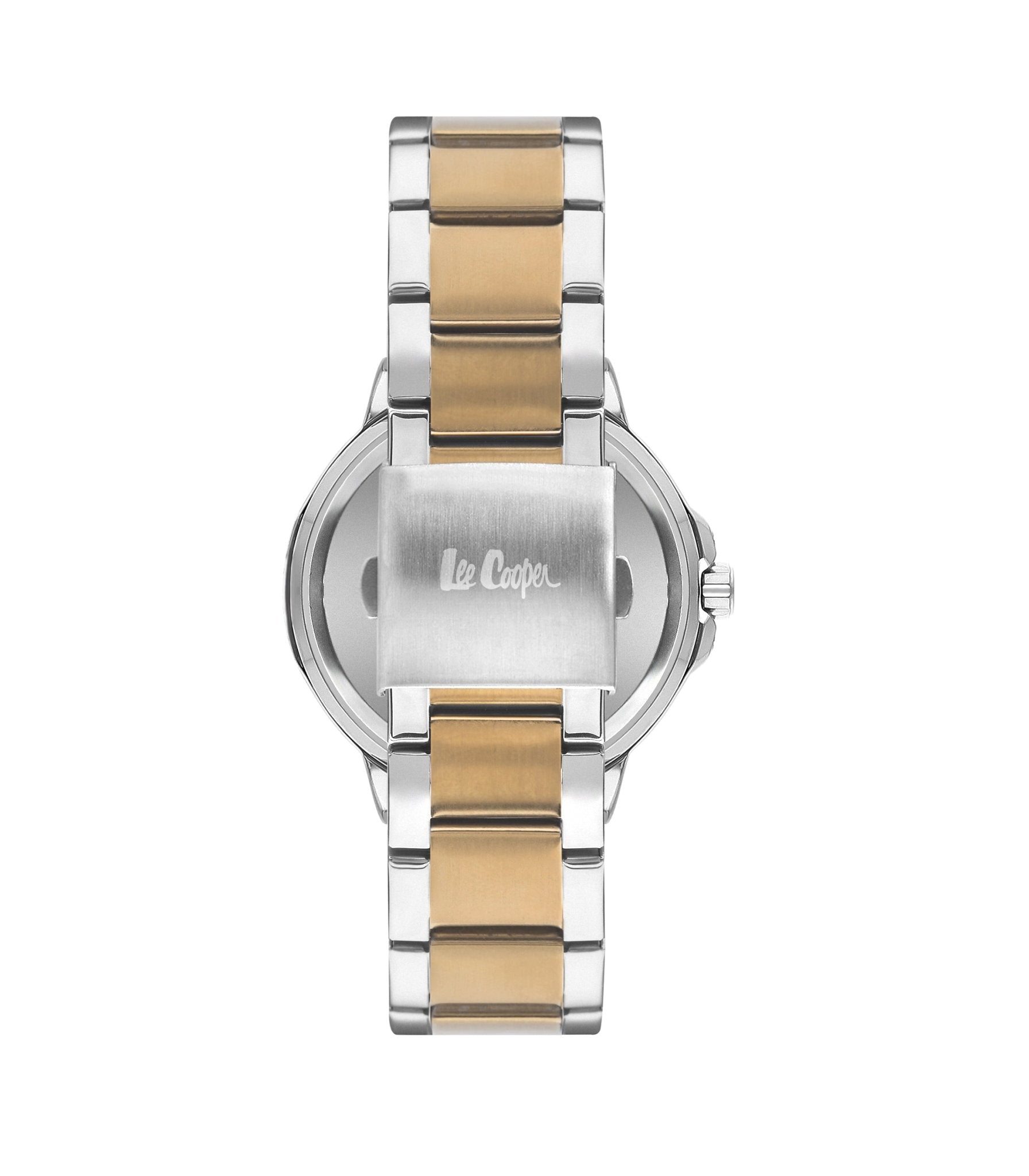 Lee Cooper LC07945.270 Quartz Men Super Metal Case Metal Band Green Dail Watch - Zamana.pk
