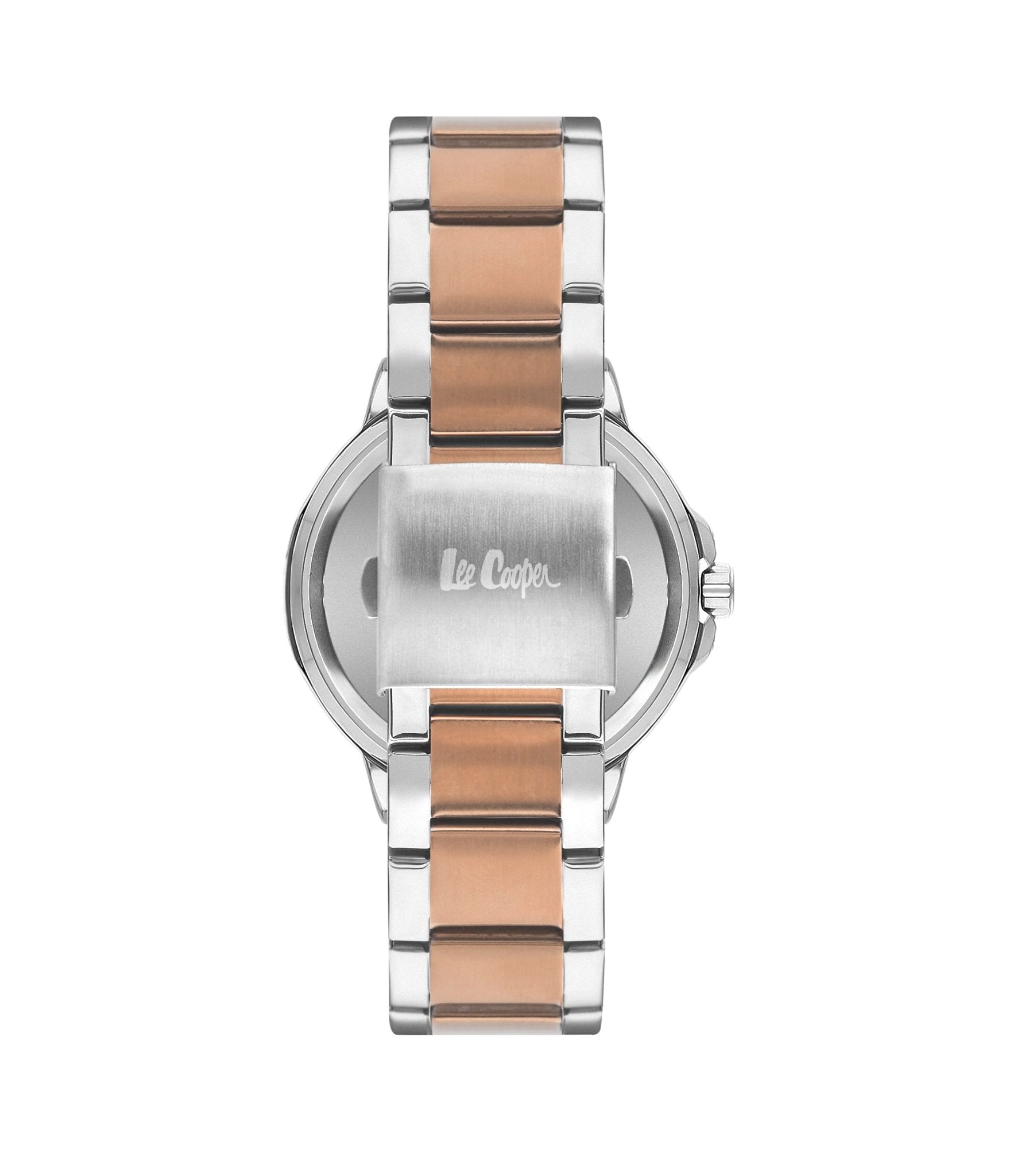 Lee Cooper LC07945.590 Quartz Men Super Metal Case Metal Band Dark Blue Dail Watch - Zamana.pk