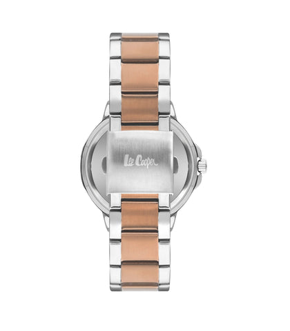 Lee Cooper LC07945.590 Quartz Men Super Metal Case Metal Band Dark Blue Dail Watch - Zamana.pk