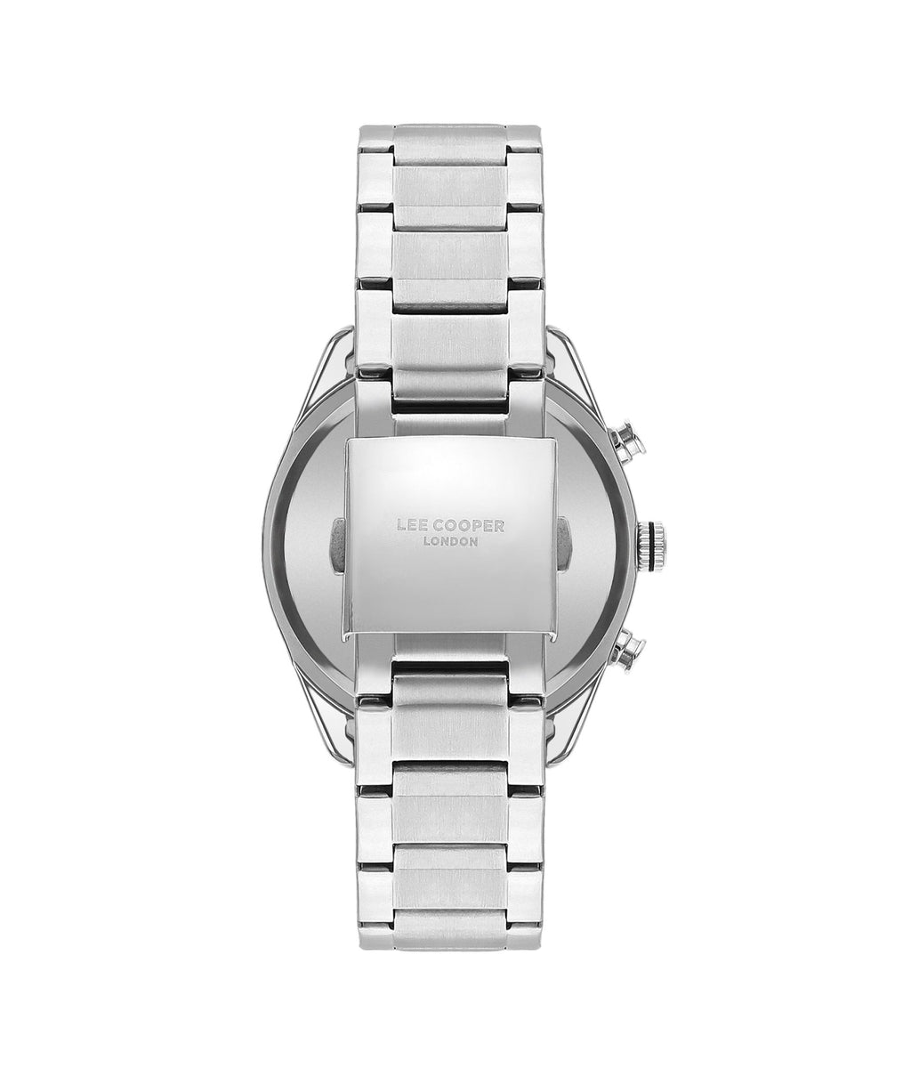 Lee Cooper LC07949.380 Quartz Men Super Metal Case Metal Band Black Dail Watch - Zamana.pk