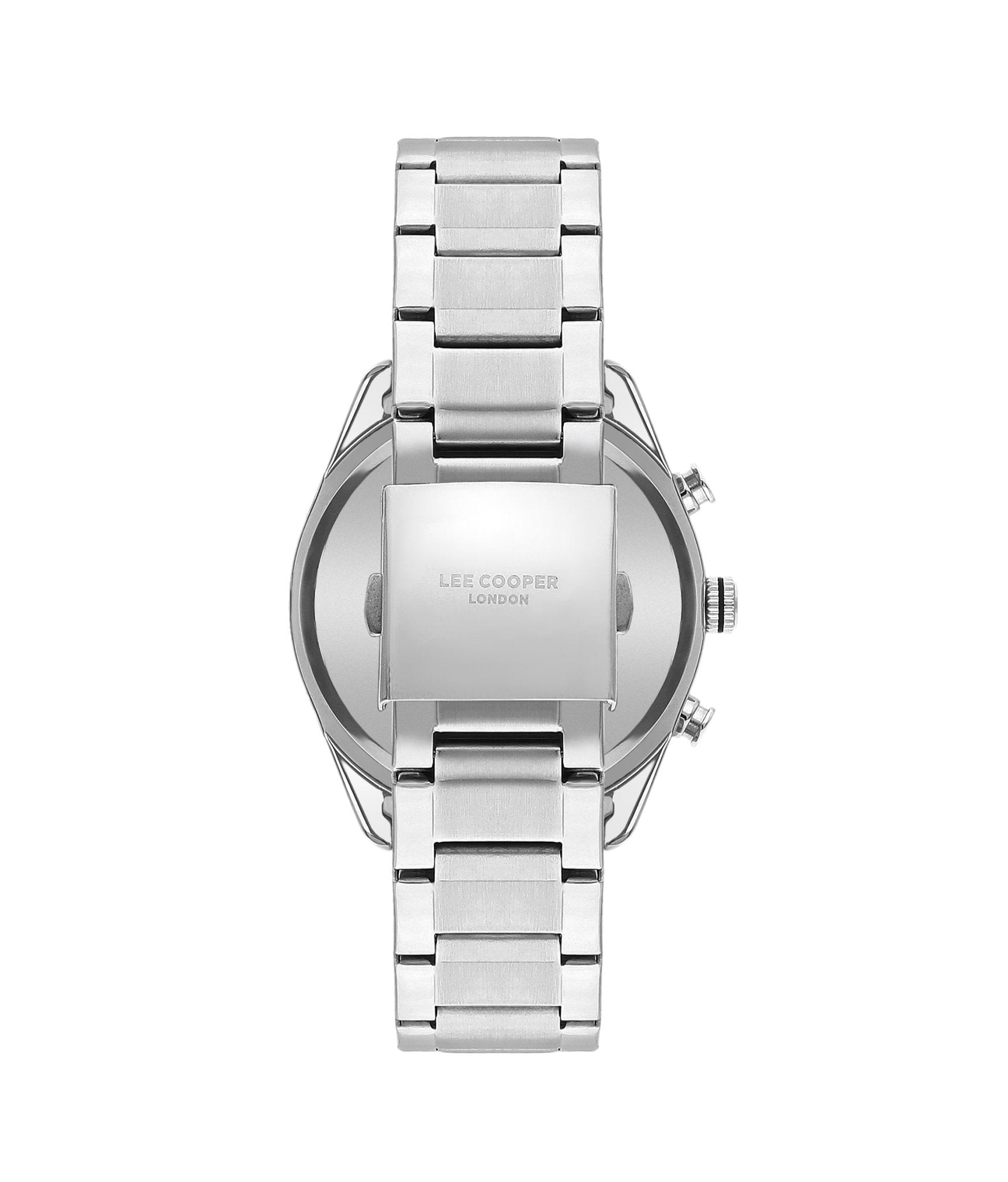 Lee Cooper LC07949.380 Quartz Men Super Metal Case Metal Band Black Dail Watch - Zamana.pk
