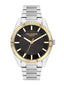 Lee Cooper LC07950.260 Quartz Men Super Metal Case Metal Band Gun Dail Watch - Zamana.pk