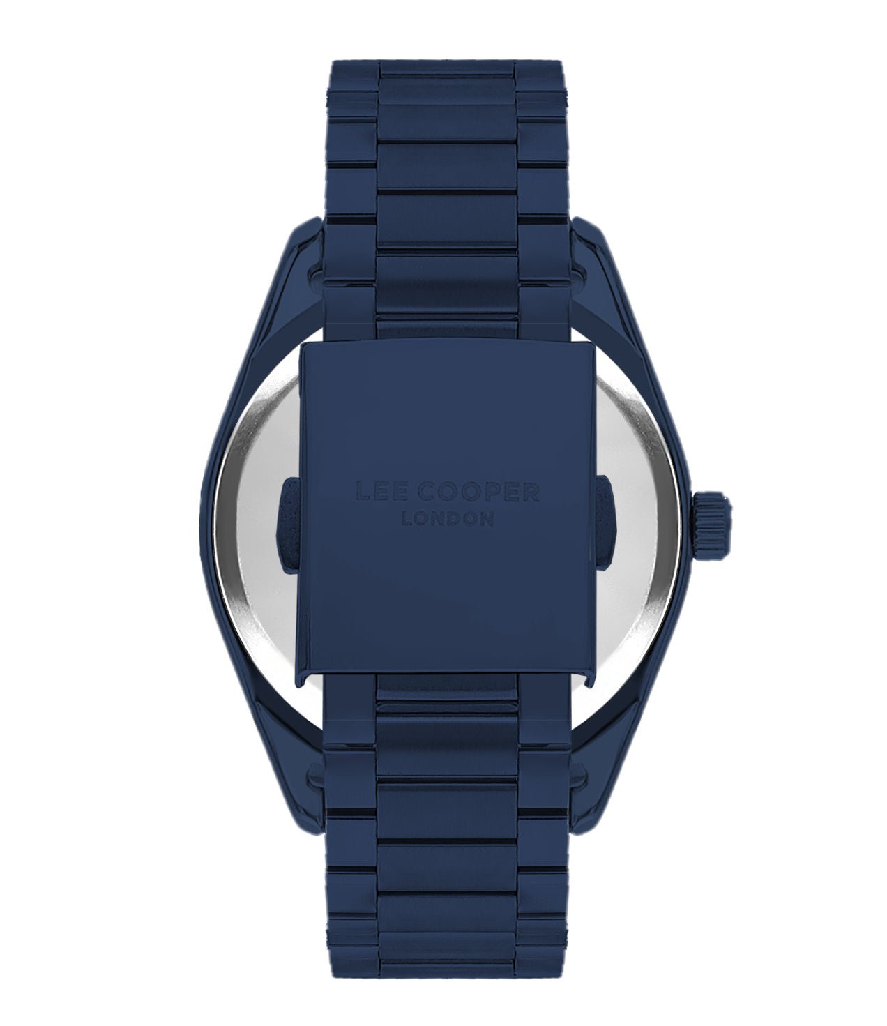 Lee Cooper LC07950.990 Quartz Men Super Metal Case Metal Band Dark Blue Dail Watch - Zamana.pk