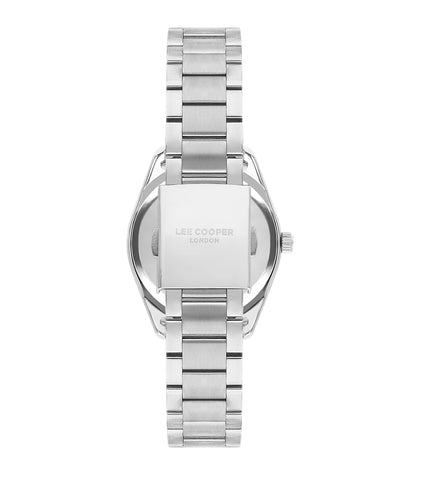 Lee Cooper LC07951.390 Quartz Women Super Metal Case Metal Band Dark Blue Dail Watch - Zamana.pk