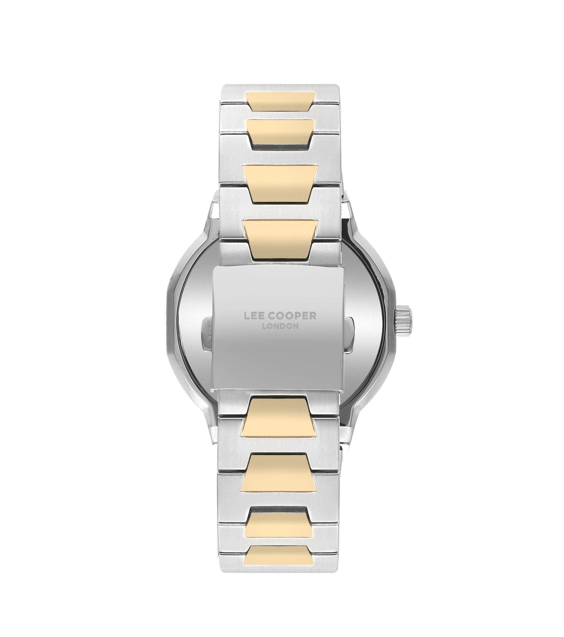 Lee Cooper LC07952.230 Quartz Men Super Metal Case Metal Band Silver Dail Watch - Zamana.pk