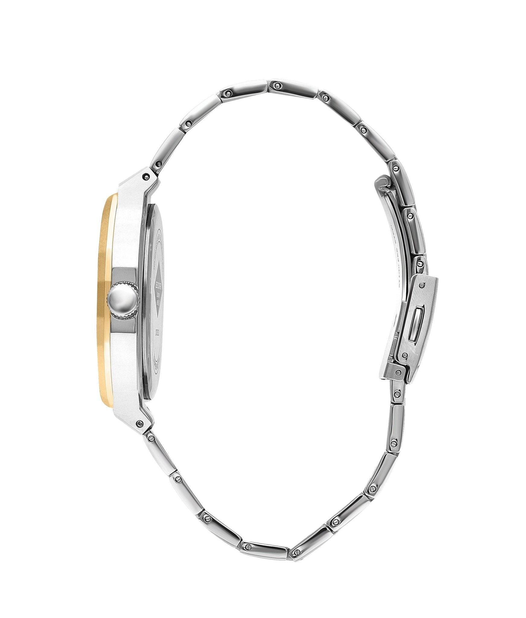Lee Cooper LC07952.270 Quartz Men Super Metal Case Metal Band Green Dail Watch Secondary image