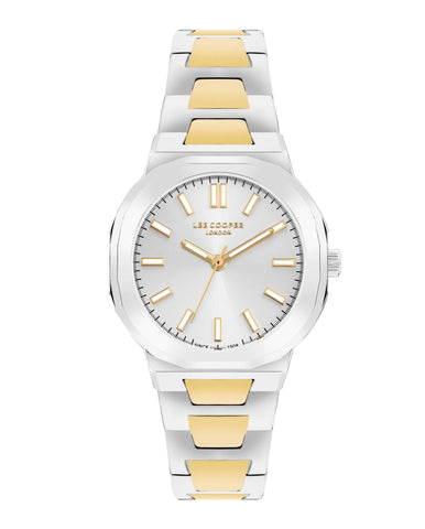 Lee Cooper LC07953.230 Quartz Women Super Metal Case Metal Band Silver Dail Watch - Zamana.pk