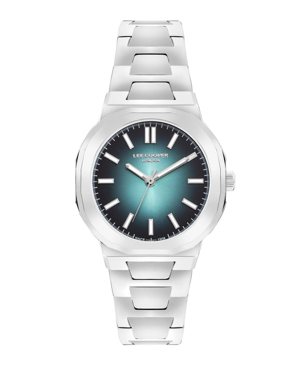Lee Cooper LC07953.390 Quartz Women Super Metal Case Metal Band Blue Dail Watch - Zamana.pk