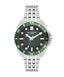 Lee Cooper LC07954.370 Quartz Men Super Metal Case Metal Band Green Dail Watch - Zamana.pk