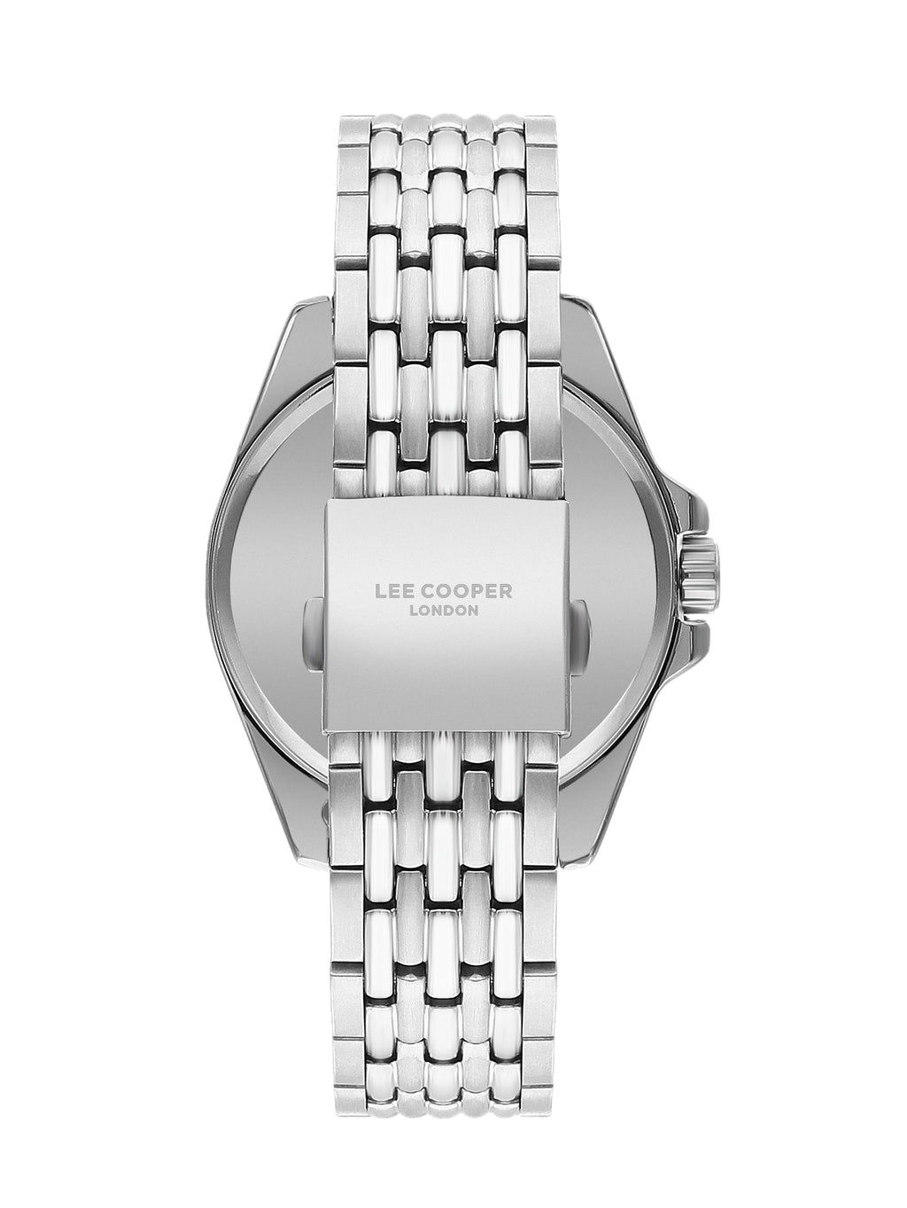Lee Cooper LC07954.390 Quartz Men Super Metal Case Metal Band Dark Blue Dail Watch - Zamana.pk