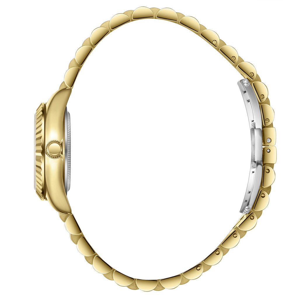 Lee Cooper LC07956.120 Quartz Women Super Metal Case Metal Band Silver Dail Watch - Zamana.pk