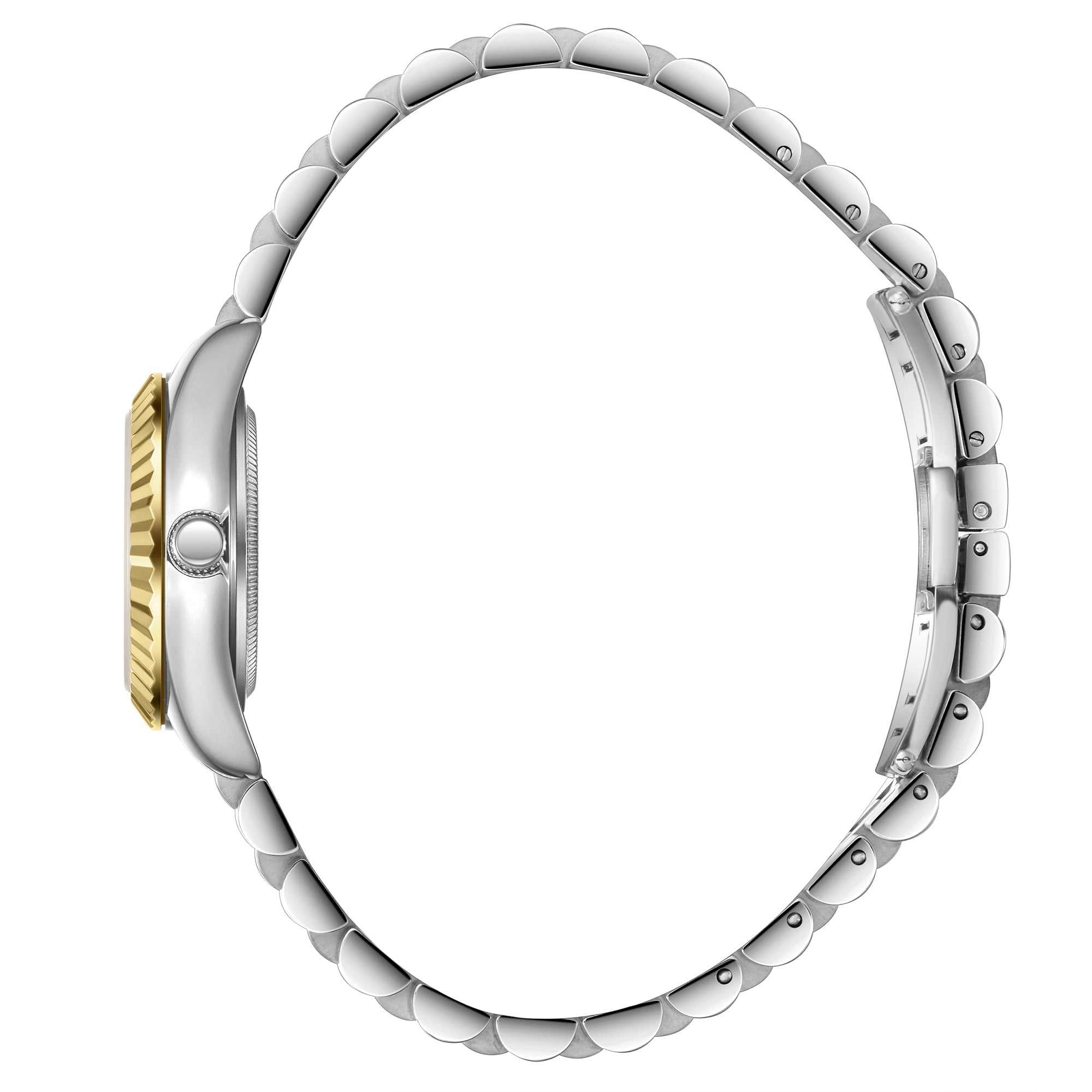 Lee Cooper LC07956.210 Quartz Women Super Metal Case Metal Band Gold Dail Watch Secondary image