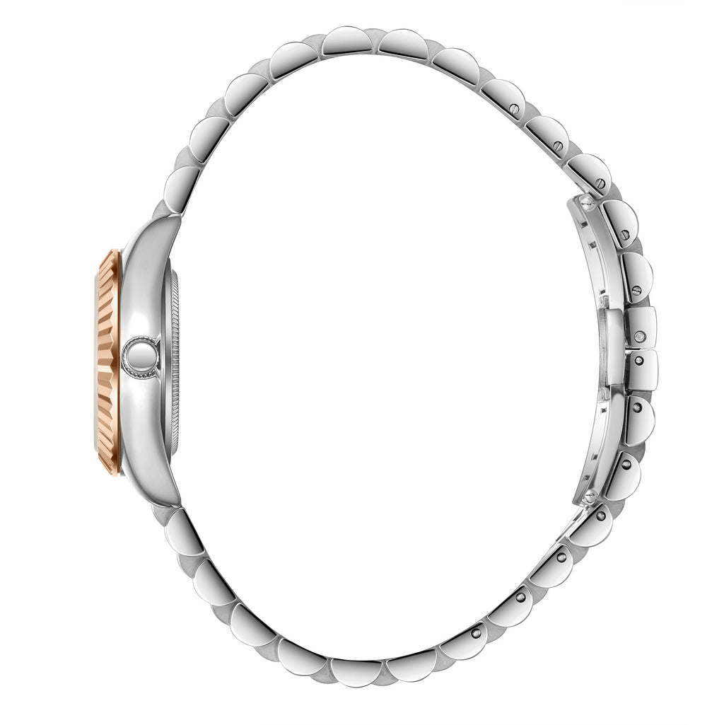 Lee Cooper LC07956.520 Quartz Women Super Metal Case Metal Band Silver Dail Watch - Zamana.pk