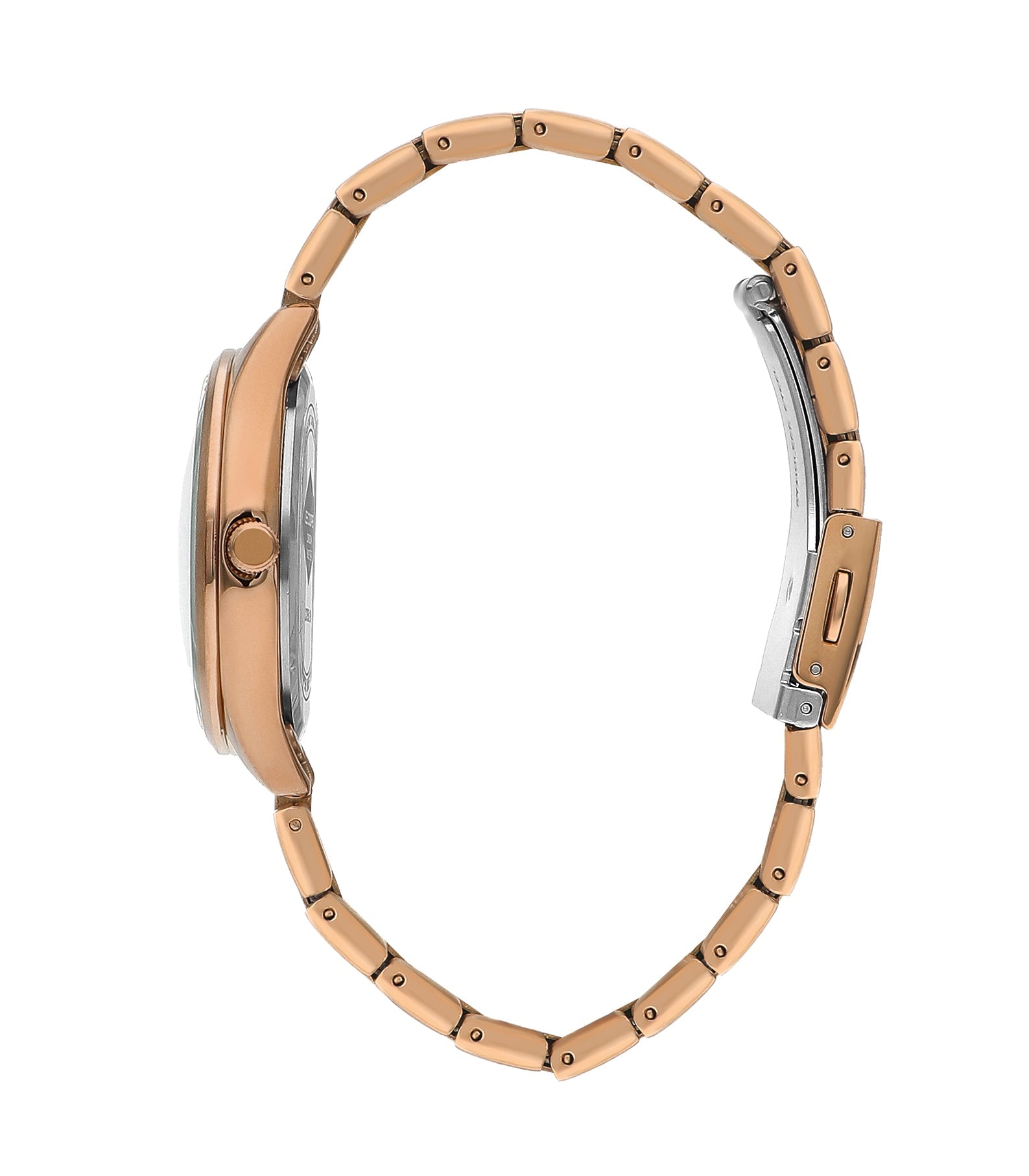 Lee Cooper LC07958.450 Quartz Women Super Metal Case Metal Band Black Dail Watch Secondary image
