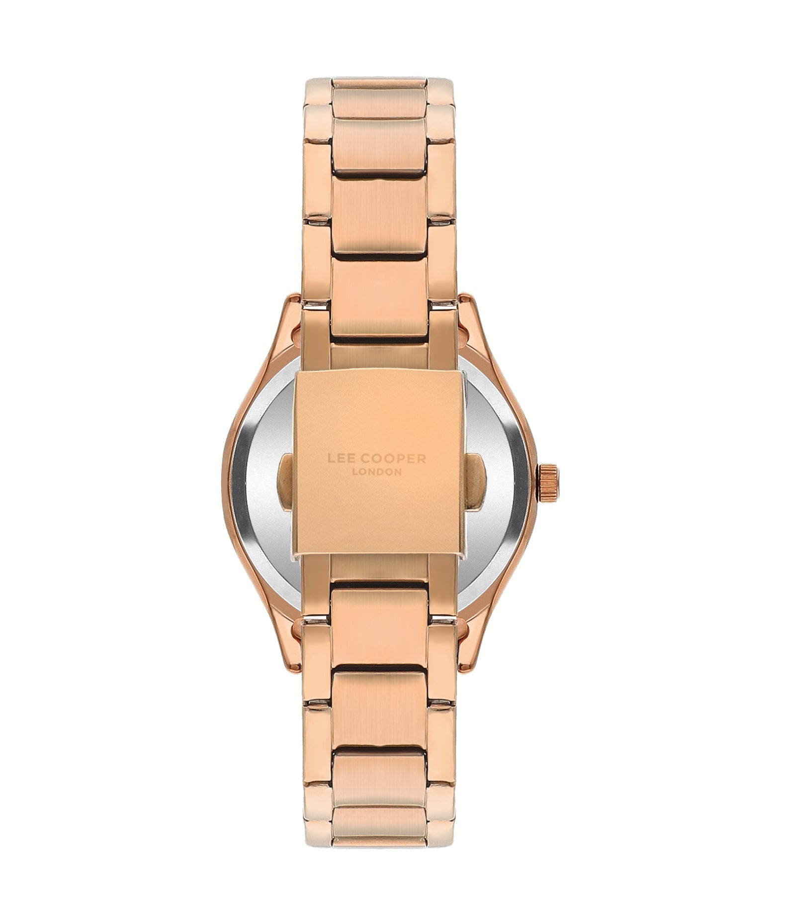 Lee Cooper LC07958.450 Quartz Women Super Metal Case Metal Band Black Dail Watch - Zamana.pk