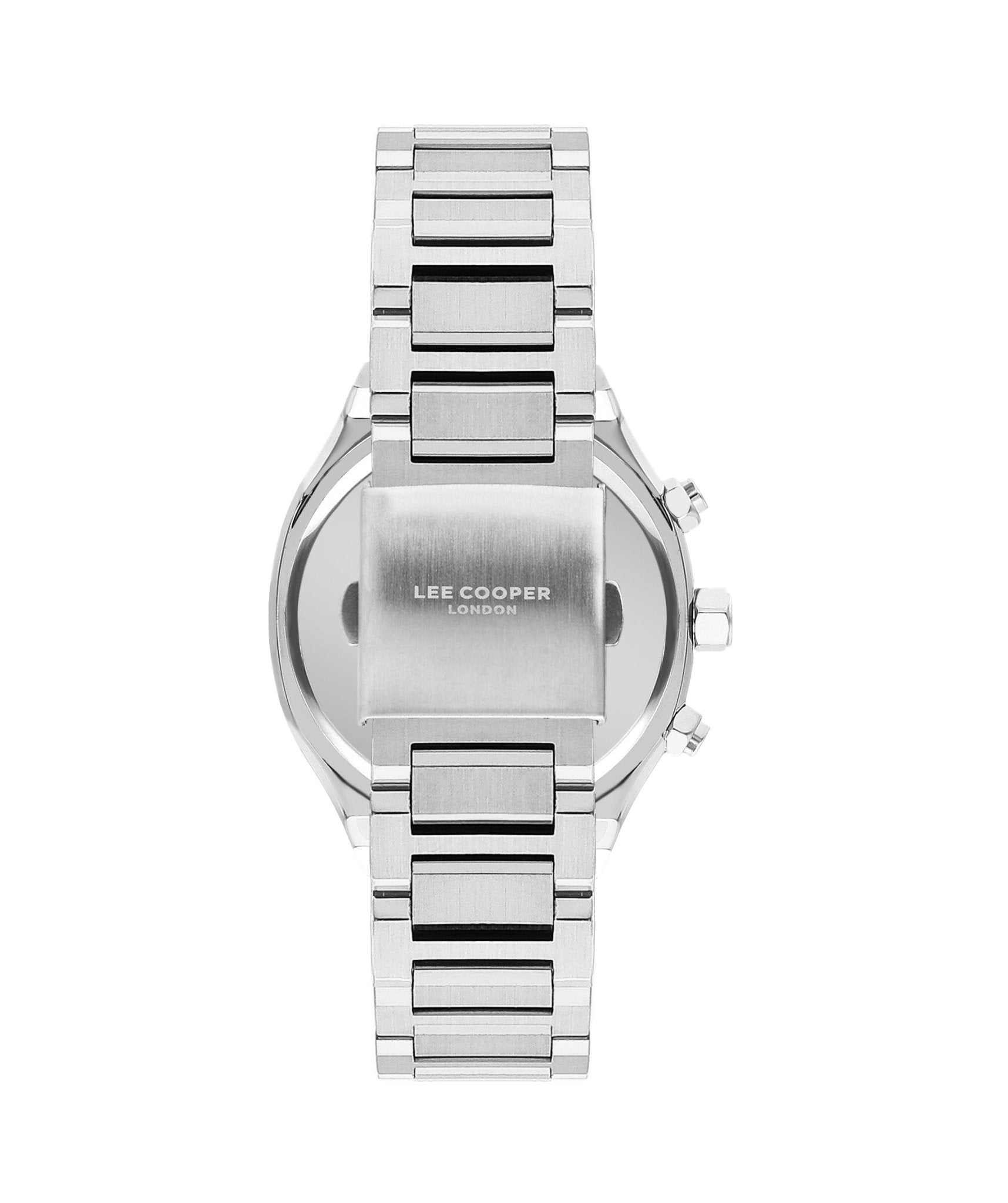 Lee Cooper LC07959.390 Quartz Men Super Metal Case Metal Band Blue Dail Watch - Zamana.pk