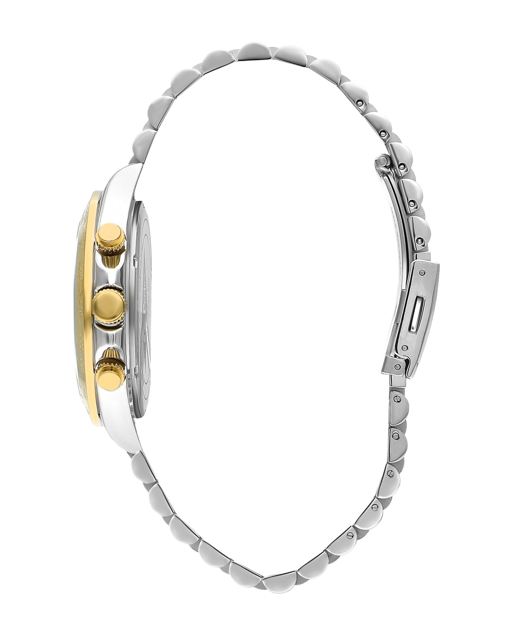 Lee Cooper LC07963.230 Quartz Men Super Metal Case Metal Band Silver Dail Watch - Zamana.pk