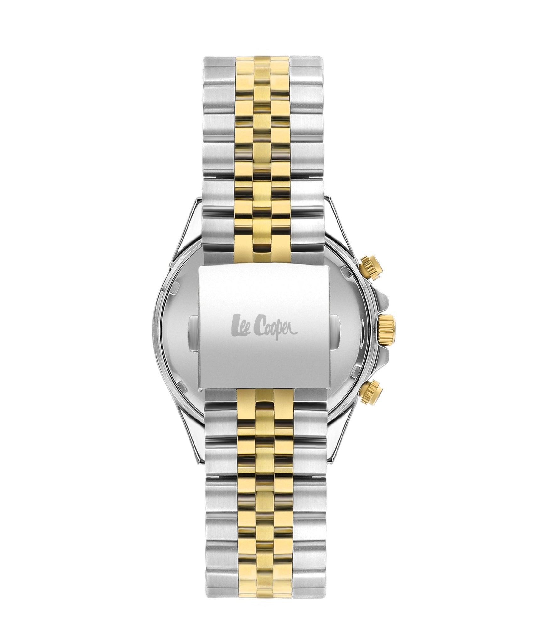 Lee Cooper LC07963.230 Quartz Men Super Metal Case Metal Band Silver Dail Watch - Zamana.pk