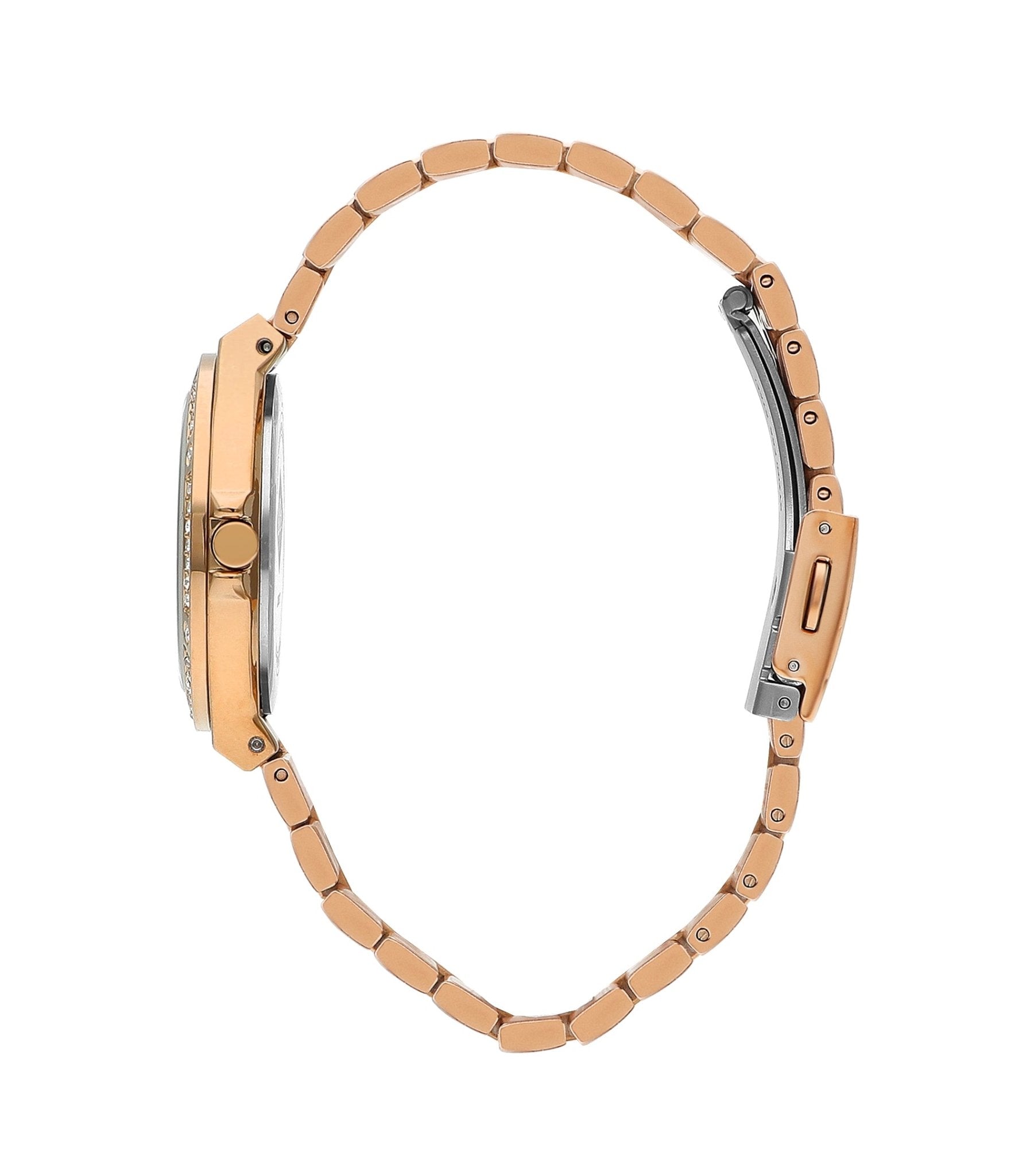 Lee Cooper LC07969.490 Quartz Women Super Metal Case Metal Band Dark Blue Dail Watch Secondary image