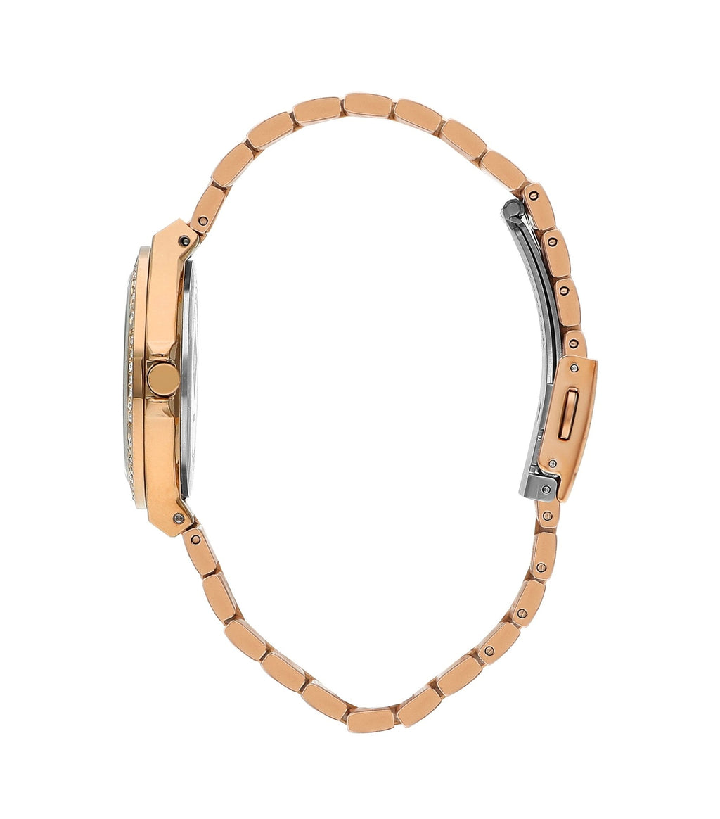 Lee Cooper LC07969.490 Quartz Women Super Metal Case Metal Band Dark Blue Dail Watch - Zamana.pk