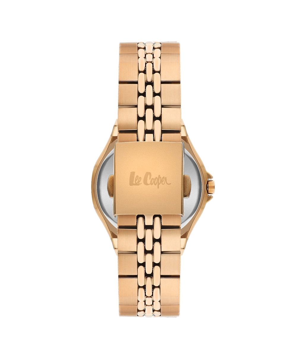 Lee Cooper LC07969.490 Quartz Women Super Metal Case Metal Band Dark Blue Dail Watch - Zamana.pk