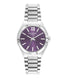 Lee Cooper LC07970.320 Quartz Women Super Metal Case Metal Band Purple Dail Watch - Zamana.pk