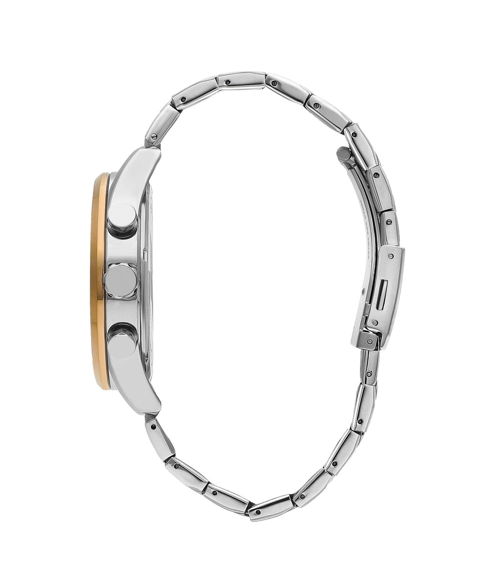 Lee Cooper LC07986.530 Quartz Men Super Metal Case Metal Band Silver Dail Watch - Zamana.pk