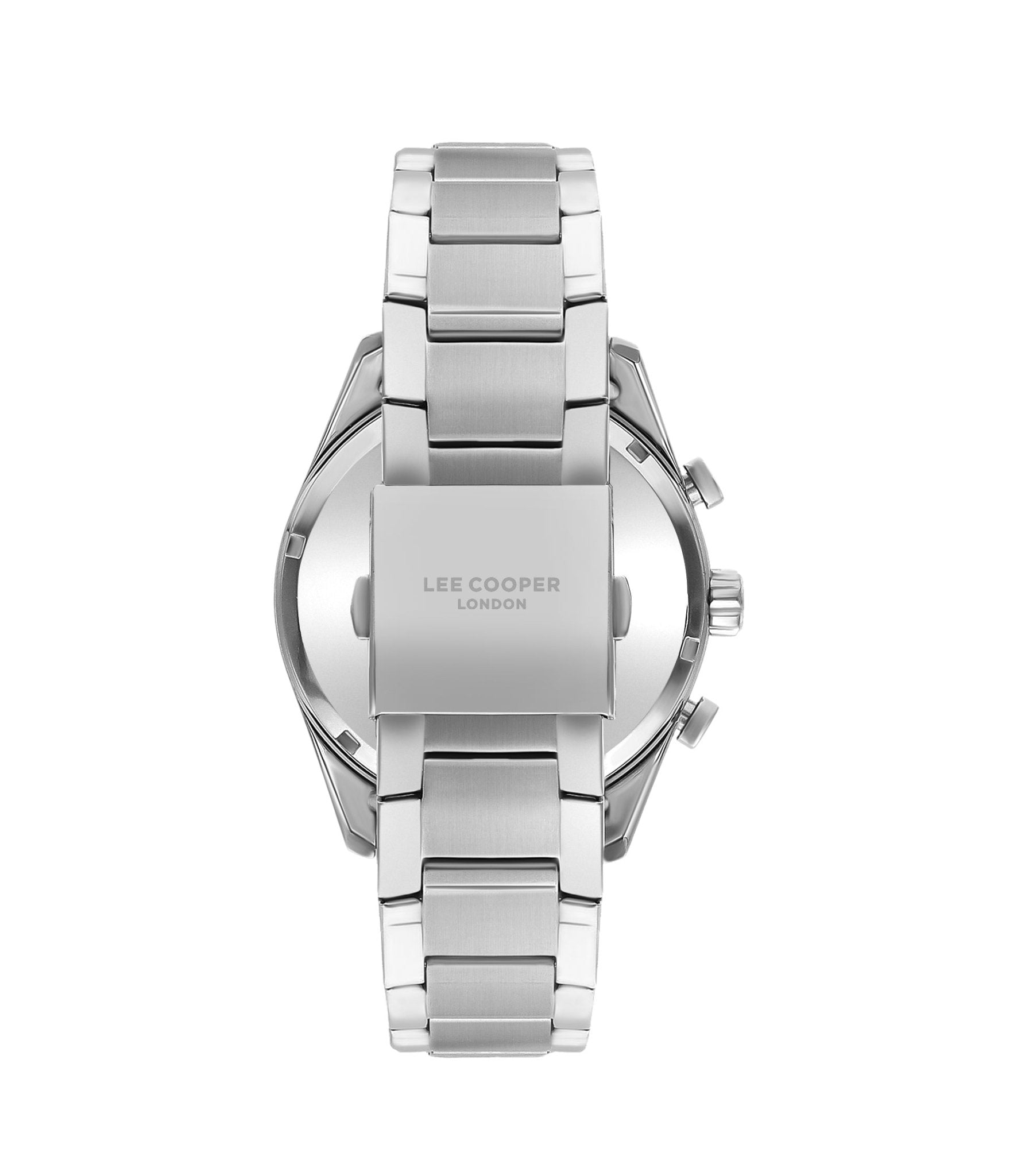 Lee Cooper LC07986.530 Quartz Men Super Metal Case Metal Band Silver Dail Watch - Zamana.pk