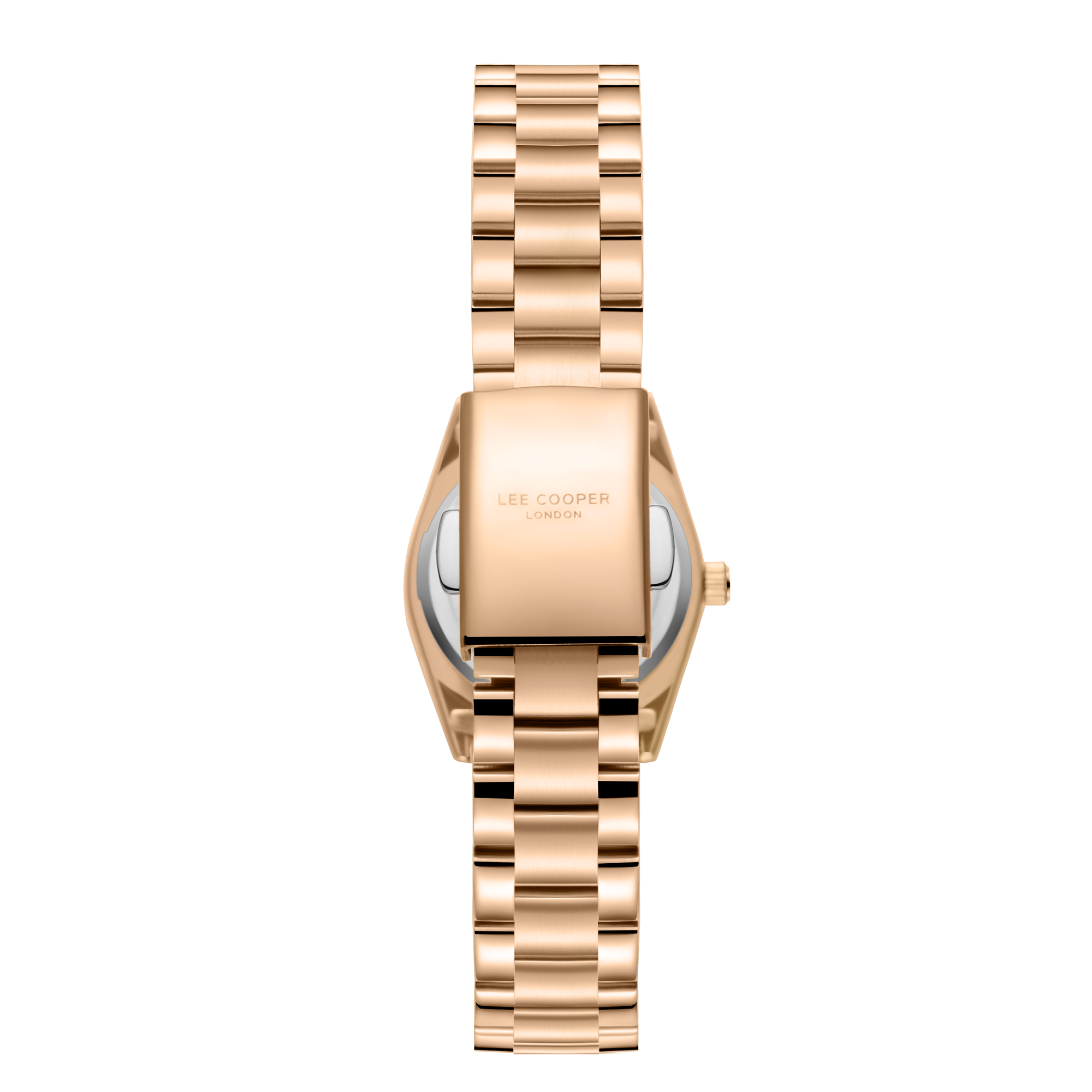 Lee Cooper LC08155.470 Women's Green Mop Dial Rose Gold Strap Watch - Photo 4 - Zamana