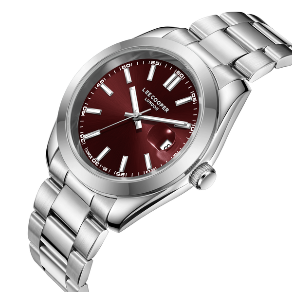 Lee Cooper LC08189.380 Men's Watch Metal Strap & Clasp Detail - Zamana
