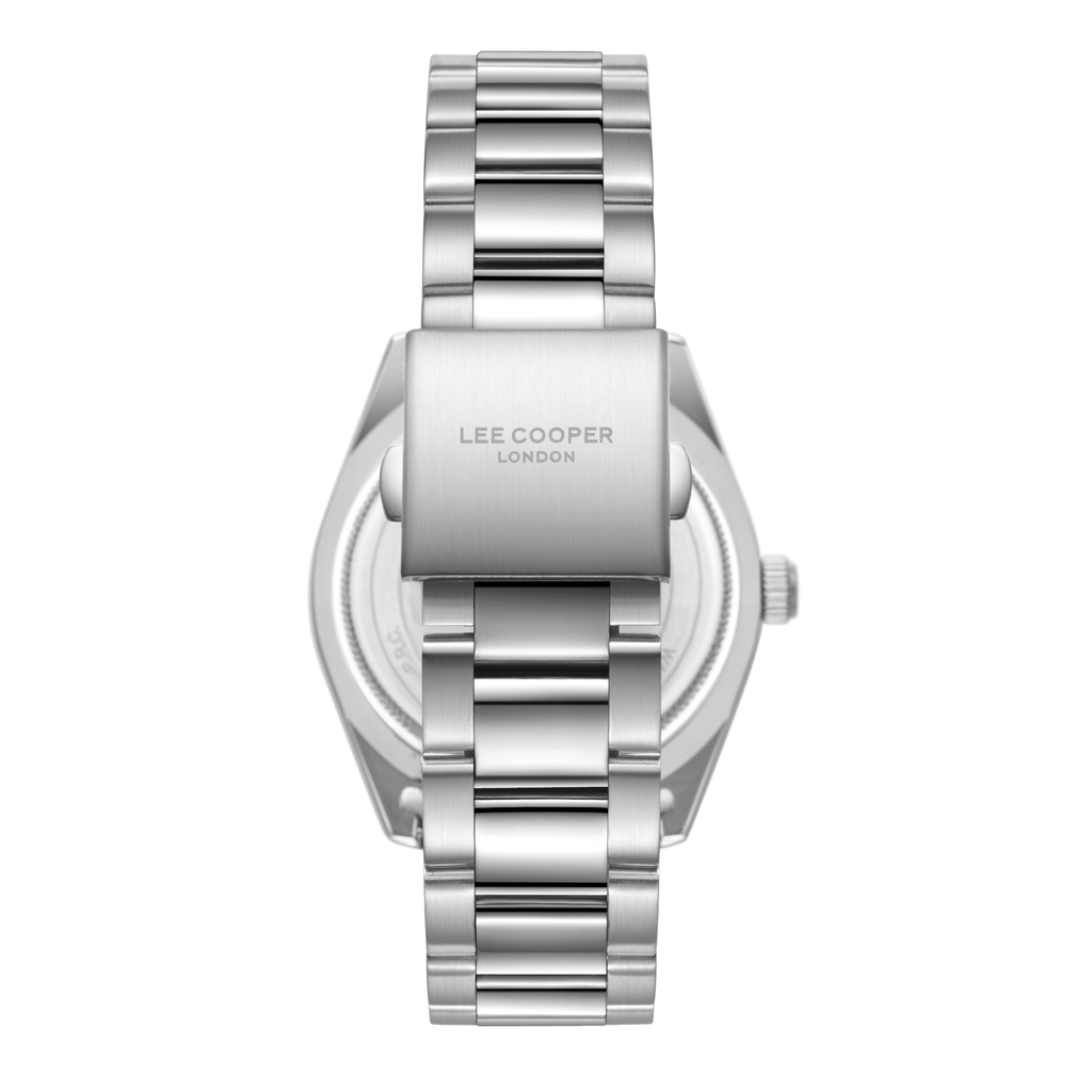 Lee Cooper LC08189.380 Men's Red Dial Metal Strap Watch - Photo 4 - Zamana