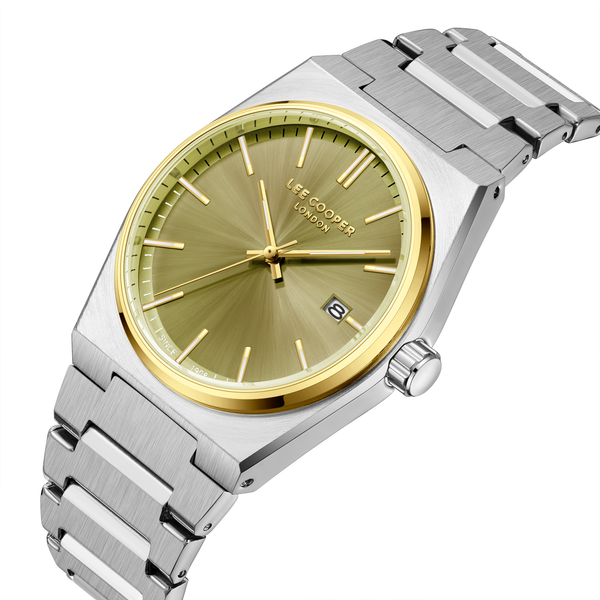 Lee Cooper LC08196.260 Men's Metal Strap & Clasp Detail - Zamana