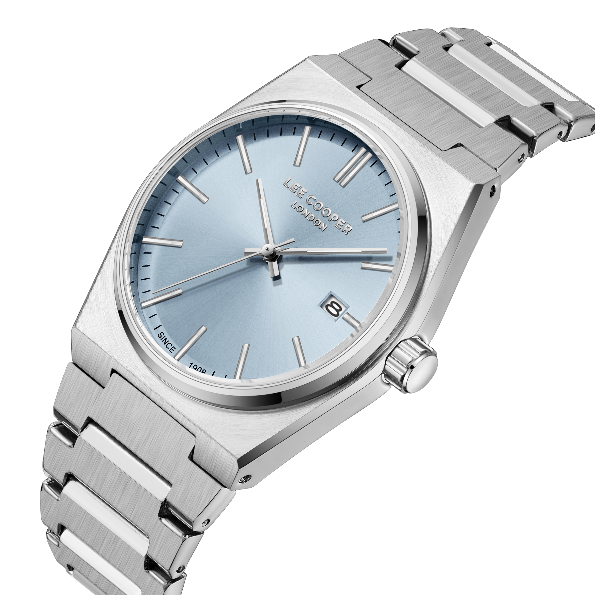 Lee Cooper LC08196.301 Men's Stainless Steel Bracelet & Clasp Detail - Zamana