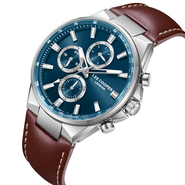 Lee Cooper LC08223.392 Leather Strap & Clasp Detail - Zamana