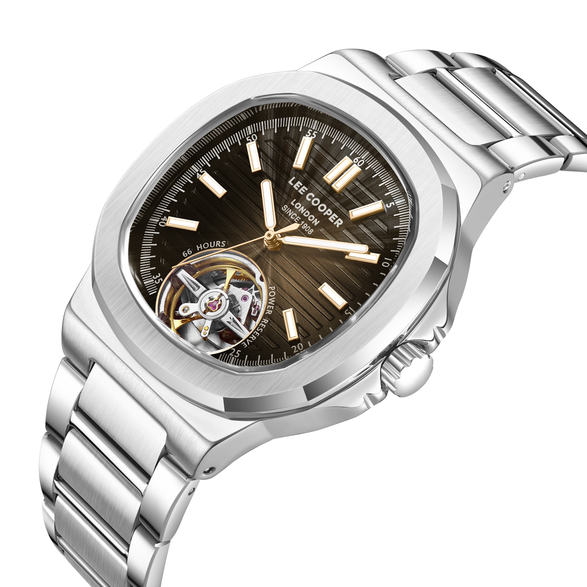 Lee Cooper LC08227.340 Metal Strap & Clasp Detail - Zamana