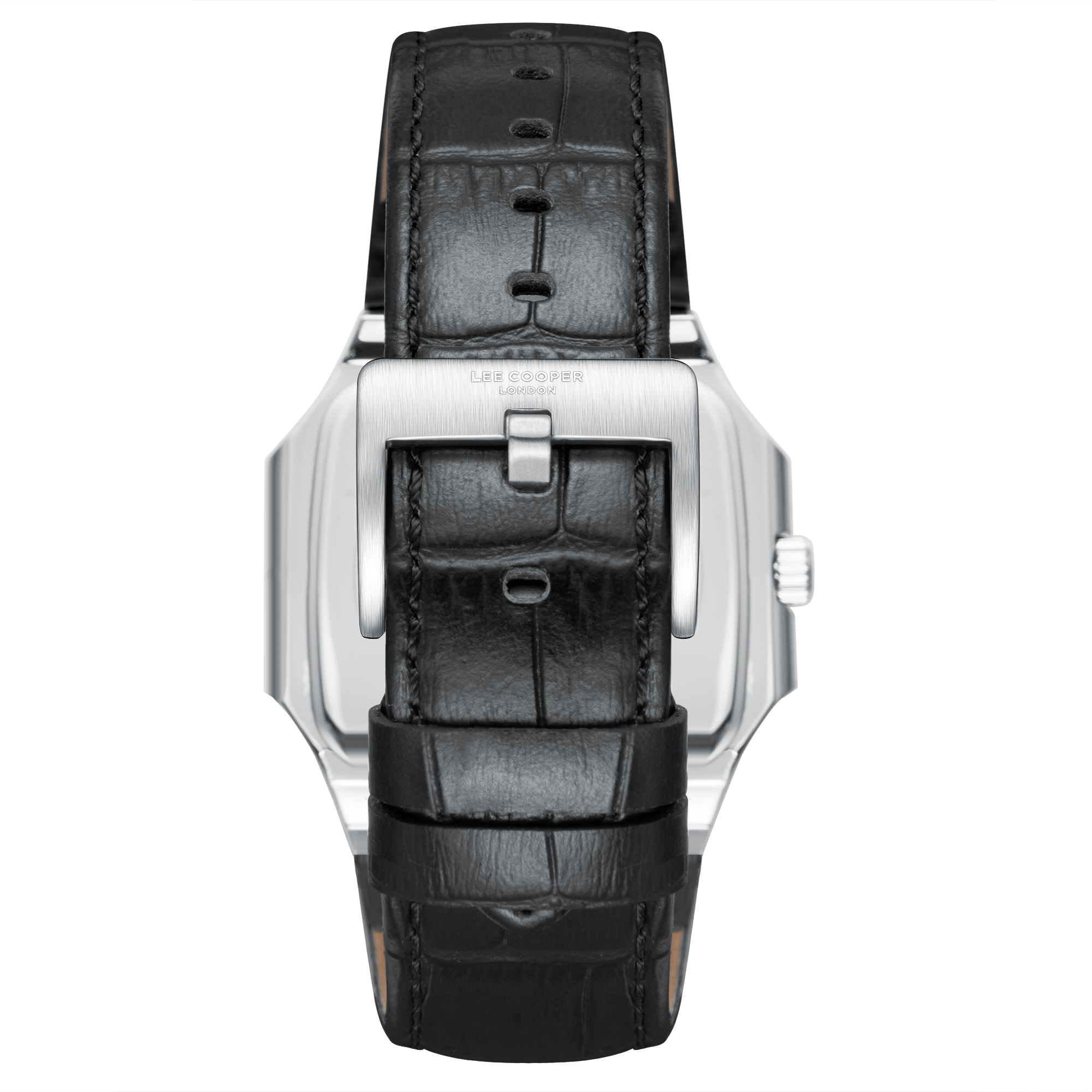 Lee Cooper LC08268.251 Men's Black Dial Leather Strap Watch - Photo 4 - Zamana