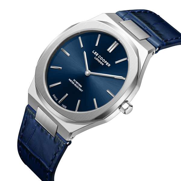 Lee Cooper LC08336.399 Men's Leather Strap & Clasp Detail - Zamana