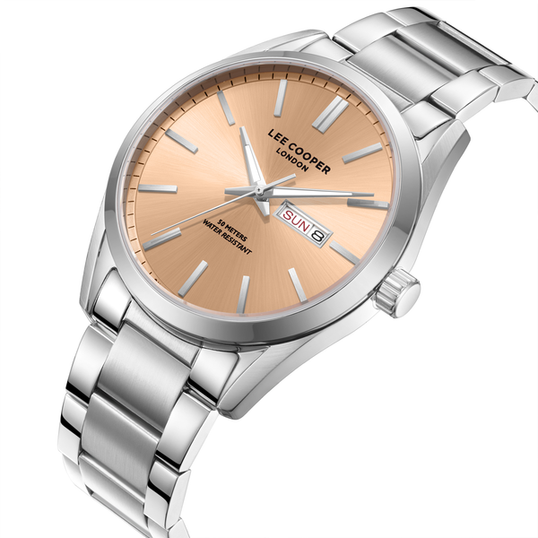 Lee Cooper LC08340.301 Stainless Steel Bracelet & Clasp Detail - Zamana