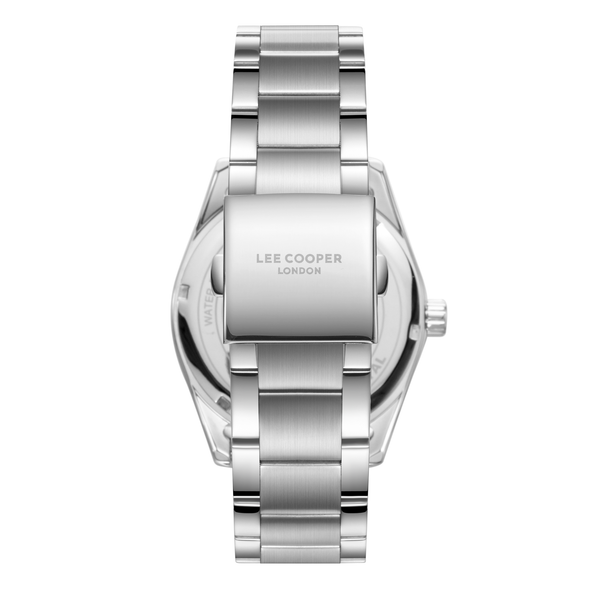 Lee Cooper LC08340.350 Men's Black Dial Metal Strap Watch - Photo 4 - Zamana