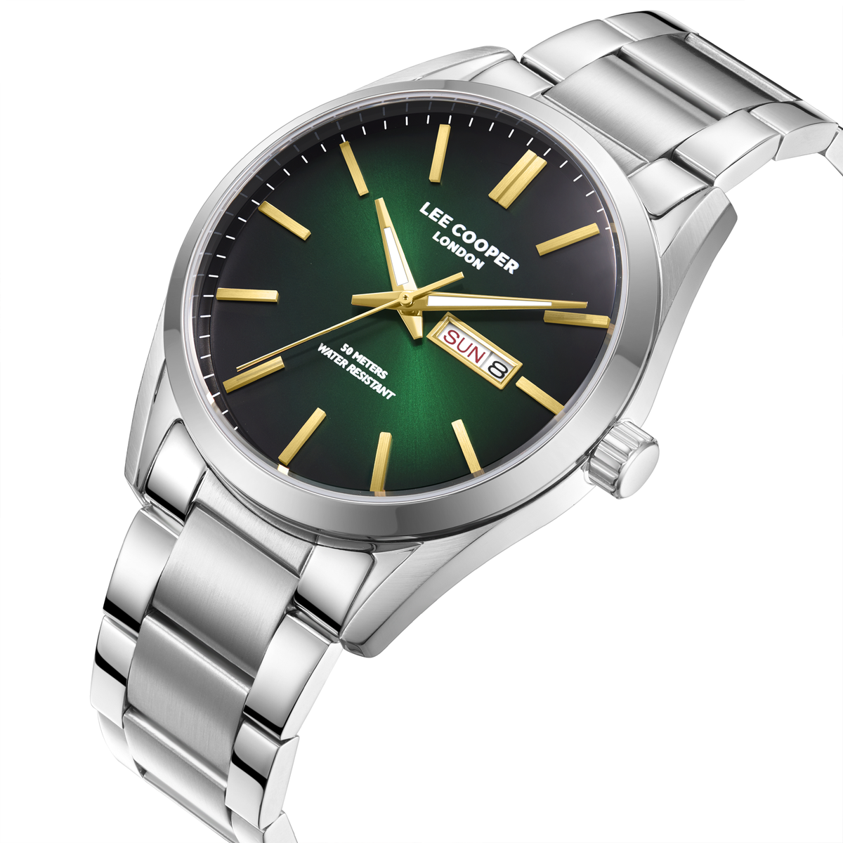 Lee Cooper LC08340.370 Stainless Steel Bracelet & Clasp Detail - Zamana