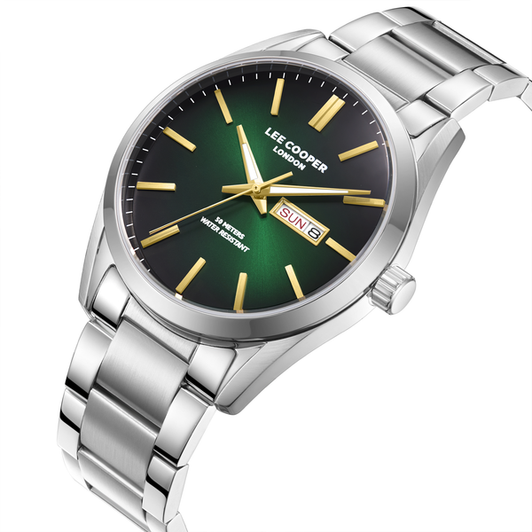 Lee Cooper LC08340.370 Stainless Steel Bracelet & Clasp Detail - Zamana