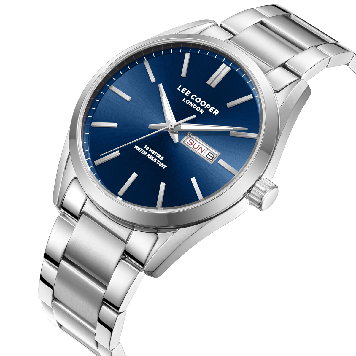 Lee Cooper LC08340.390 Men's Stainless Steel Bracelet & Clasp Detail - Zamana