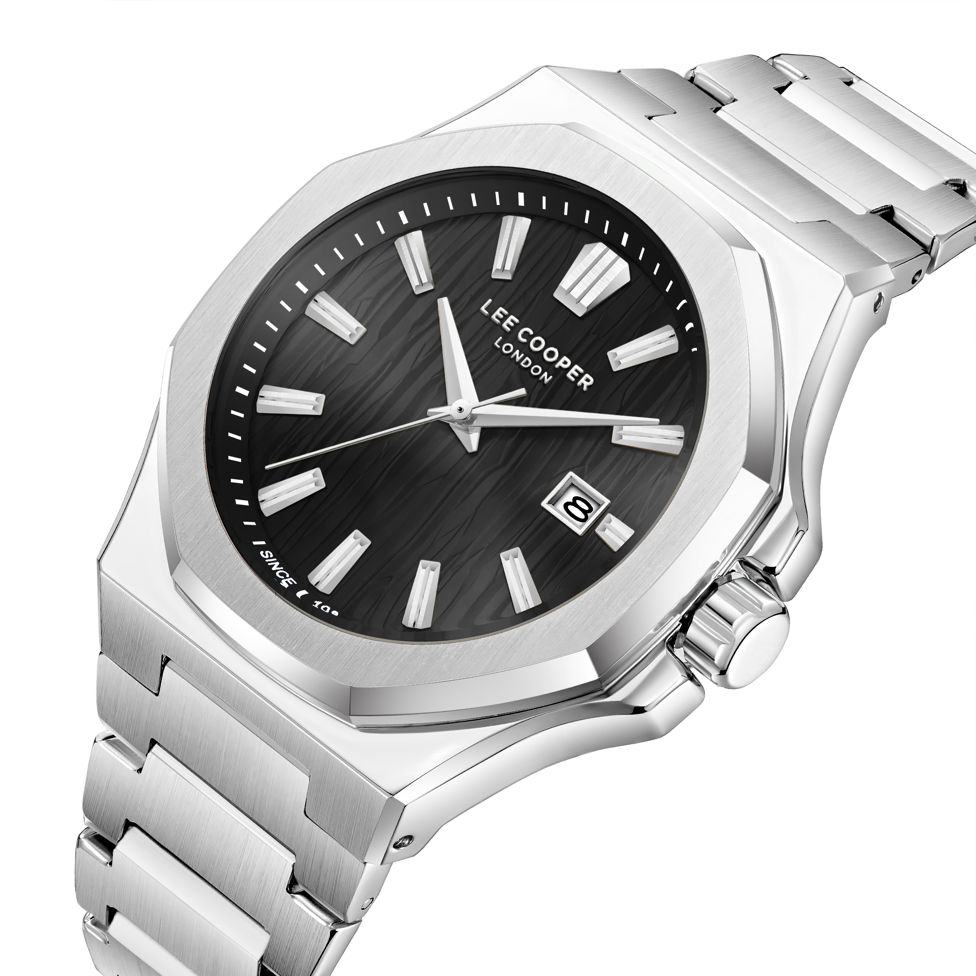 Lee Cooper LC08343.350 Men's Metal Strap & Clasp Detail - Zamana