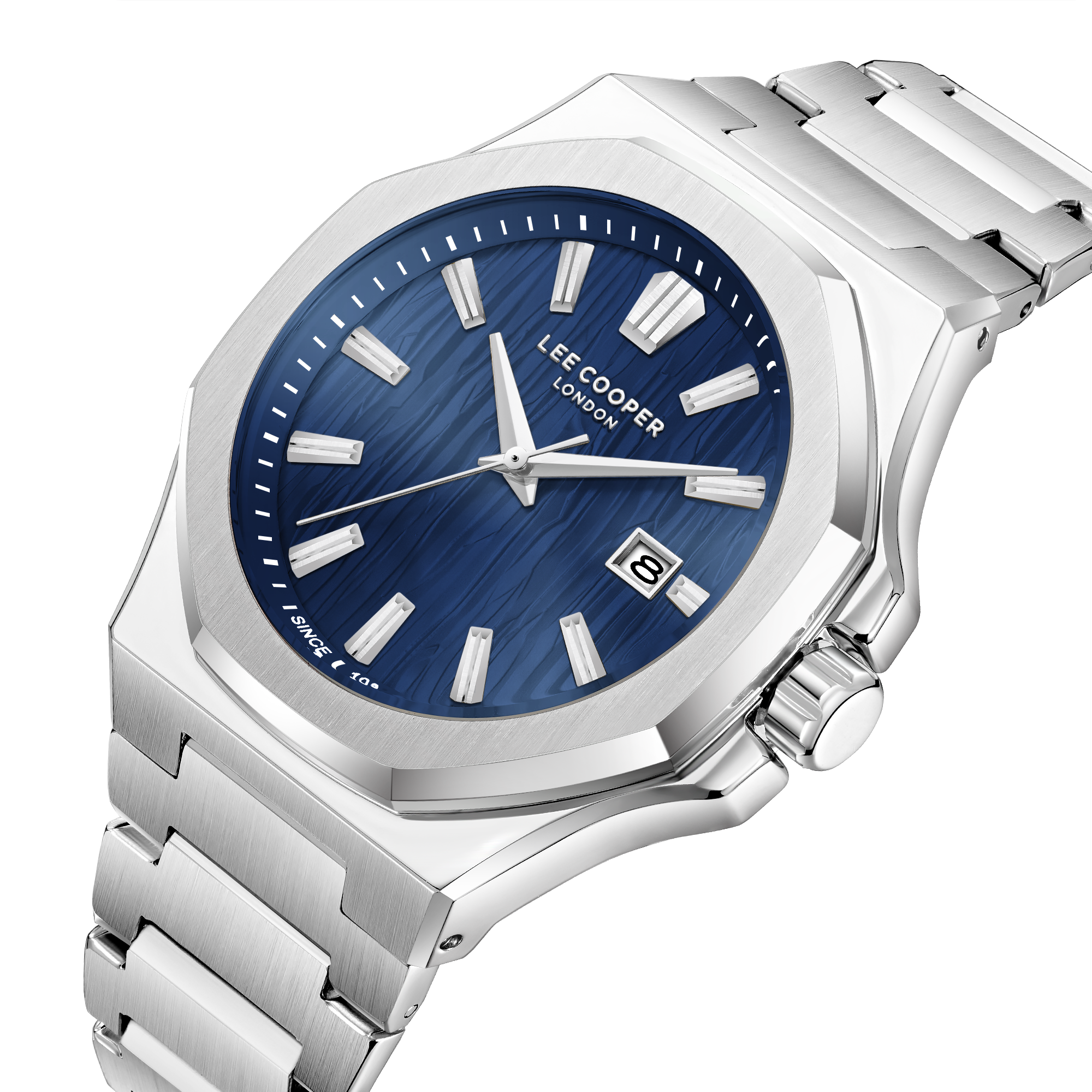 Lee Cooper LC08343.390 Men's Stainless Steel Bracelet & Clasp Detail - Zamana