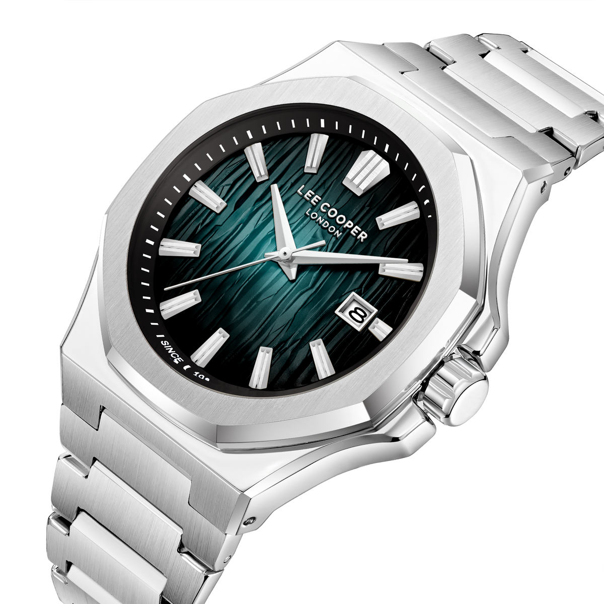 Lee Cooper LC08343.391 Men's Stainless Steel Bracelet & Clasp Detail - Zamana