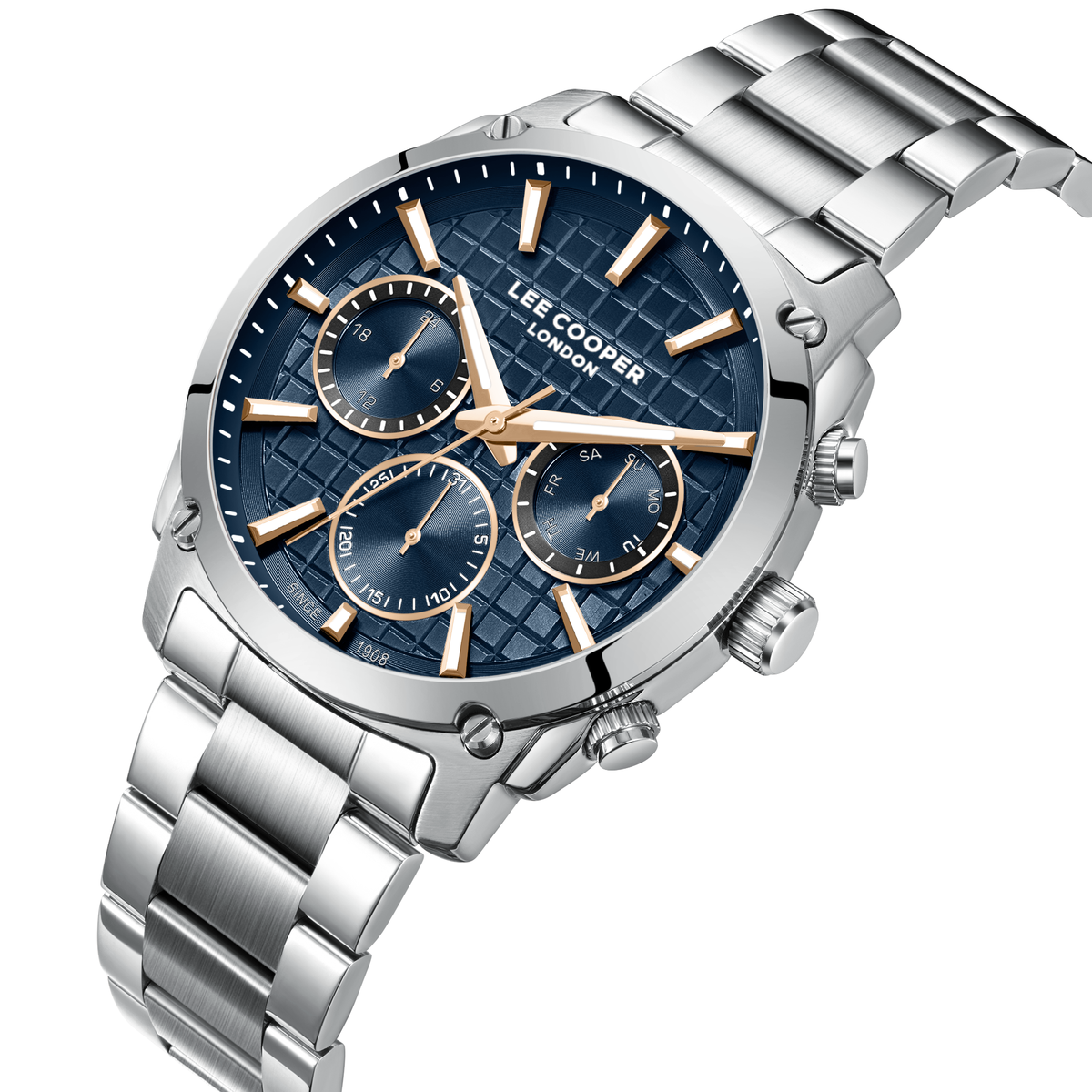 Lee Cooper LC08348.391 Stainless Steel Bracelet & Clasp Detail - Zamana