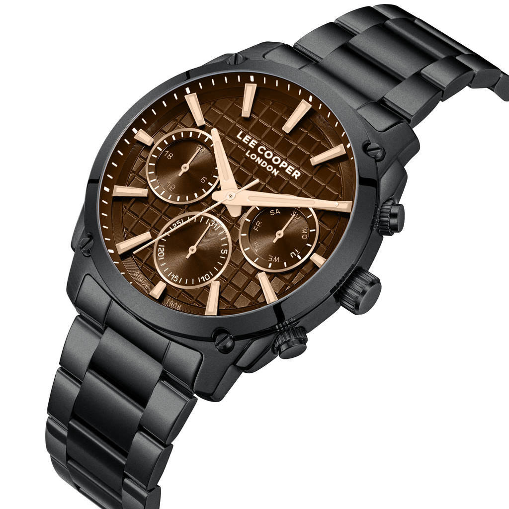 Lee Cooper LC08348.650 Men's Stainless Steel Bracelet & Clasp Detail - Zamana